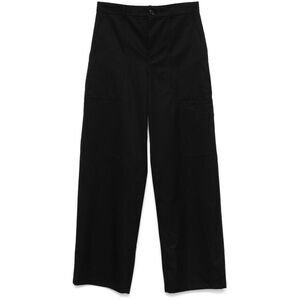 LOEWE Wide Leg Cargo Pants Men BLACK